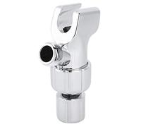 CHEOTIME Support de pomme de douche pour pomme de douche à main, support d'adaptateur de douche mural réglable pour connecter le bras de douche, tuyau de douche, filetage G1/2,