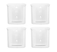 CHEOTIME Support de télécommande mural, 4 pièces boîte de rangement murale auto-adhésive pour TV, télécommandes de haut-parleur, climatiseur AKB74955604 AKB73456109, etc.