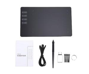 CHEOTIME Tablette de Dessin, 7,6 x 4,8 Pouces, Art numérique avec Stylet, 16384 Pressions du Stylet, 8 Touches de Raccourci, Tablette Graphique pour Dessiner, écrire, concevoir,