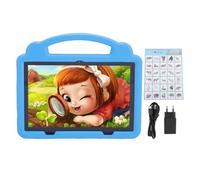 CHEOTIME Tablette Enfant, Tablette éducative pour Enfants de 10,1 Pouces avec Wi-FI 5G, Wi-FI 6, 64 Go de Stockage, Android 14, Double caméra, 6 000 mAh, Sky (Bouchon de l'UE)