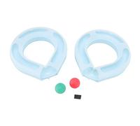 CHEOTIME Toys de Chat, Balle de Piste avec Boules de Bulles de Couleur Forme de 8 Chaton Jouet en matériau PP Rouleau de Piste interactif pour Le Jeu et l'entraînement en Salle