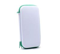 CHEOTIME Tragetasche für Spielekonsole, stoßdämpfende, kratzfeste Hartschalen-Aufbewahrungstasche mit Innenfutter, Kleine Fächer für Spielkarten, für Lite, Grün (Green)