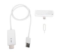 CHEOTIME Transmetteur et récepteur d'interface HD sans Fil, Plug and Play, Sortie HD 5G 1080p pour Le Streaming vidéo et Audio pour surveiller à partir de l'ordinateur Portable /