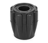 CHEOTIME Valve de réservoir de plongée sous-Marine, Bouton de Valve de Cylindre en Plastique, Volant Court Noir antidérapant, Accessoire d'entretien de plongée sous-Marine, AS 050