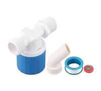 CHEOTIME Vanne de contrôle automatique du niveau d'eau 1/2", vanne à flotteur automatique côté installation intérieure pour réservoir d'eau, bac à eau, piscine, énergie solaire, (1")