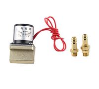 CHEOTIME Vanne de machine à souder électrique G1/8IN, électrovanne de soudage 0~0,8 MPa applicable au soudage blindé au gaz pour l'eau, le gaz CO2, les électrovannes (AC220V)