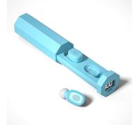 CHEOTIME Wireless Bluetooth 5.0 Earbuds, Stable Connection Active Noise Cancellation Handsfree Calling Sports in Ear Earphones Or Phone Tablet Sports Workout (Blue)