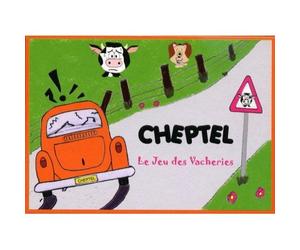 CHEPTEL Le Jeu des VACHERIES - Sandra Moreira Editions - Jeu de cartes - 7+