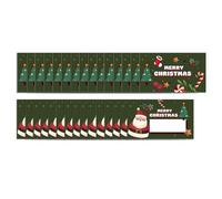 Chèques Cadeaux À Gratter Pour Vacances 30 Pièces Billets À Gratter Pour Anniversaire Mariage Fournitures De Fête De Noël Billets D'œuvres D'art Uniques