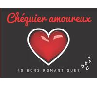 Chèquier amoureux: 40 bons romantiques pour pimenter votre vie de couple | carnet de coupons d'amour avec 35 pré-remplis et 5 vierges | cadeau homme ... Valentin, evjf, evg, anniversaire ou Noël