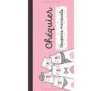 Chéquier coupons mensuels: Carnets de relevés d'heures pour déclarer les revenus de l'Assistant(e)-maternel(le) à Pajemploi