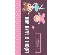 Chéquier de Grande Soeur: Cadeau de Naissance pour Grande Soeur | Livre de Coupons pour Offrir à une Future Grande Soeur | 30 Bons