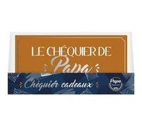 chéquier papier cadeau papa 20 bons pour 18x9.5cm - générique cd9048 Bleu G