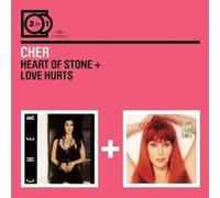 CHER - 2 FOR 1: HEART OF STONE/LOVE HURTS 2 CD+++++++++++++++++ NEUF