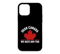 Cher Canada, Nous ne Sommes Pas d'accord avec Maple Leaf Satire Coque pour iPhone 12 Mini