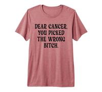 Cher Cancer, Vous Avez Choisi Le Mauvais Citation d'un T-Shirt Haut de Gamme