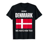 Cher Danemark Nous Le détestons Groenland Pas à Vendre Hommes Danois T-Shirt