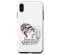 Cher Difficile et Parler en arrière Style Vintage Mignon Coque pour iPhone XS Max