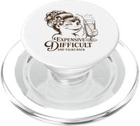Cher Difficile et Parler en arrière Style Vintage Mignon PopSockets PopGrip pour MagSafe