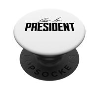 Cher Monsieur Le Président, Cadeaux pour Hommes, Birthday Maker, Motivation Chef PopSockets PopGrip Adhésif