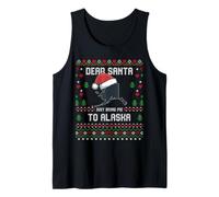 Cher Père Noël, amène-Moi en Alaska, Un Vilain Amateur de Chandails de Noël Débardeur