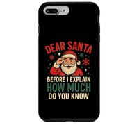 Cher Père Noël, Avant Que Je ne t'explique à Quel Point tu Sais Quoi de drôle Coque pour iPhone 7 Plus/8 Plus