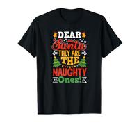 Cher Père Noël, ce sont Les méchants, Noël drôle T-Shirt