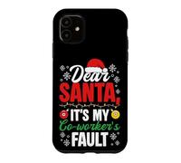 Cher Père Noël, C'est la faute de Mon collègue Coque pour iPhone 11