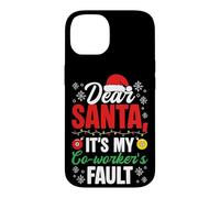 Cher Père Noël, C'est la faute de Mon collègue Coque pour iPhone 14