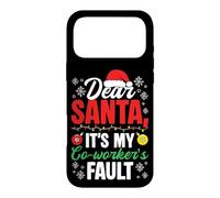 Cher Père Noël, C'est la faute de Mon collègue Coque pour iPhone 17 Pro Max