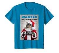 Cher Père Noël, Je Peux Expliquer Le Chat De Noël Drôle T-Shirt