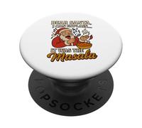 Cher Père Noël, Je Peux Expliquer Que c'était Le Noël drôle de Masala PopSockets PopGrip Adhésif