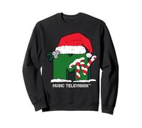 Cher Père Noël, Je Veux Mon Logo MTV avec Chapeau de Père Noël Sweatshirt