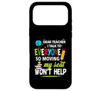 Cher Professeur, Je Parle à Tout Le Monde, Donc déplacer Mon siège ne m'aidera Pas Coque pour iPhone 17 Pro Max