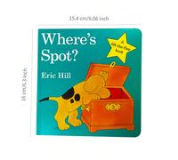 Cher Zoo, Où est Spot ?, Livre en carton, Œuvres classiques, Lecture de coucher, Activités parent-enfant, Design parent-enfant, Journal de vie, Design arrondi cher zoo,placePapetier