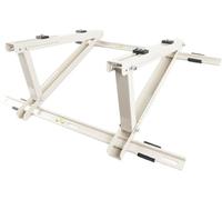 Cherbowing Console de toit universelle pour climatiseur split, support de toit, réglable de 10 ° à 45 °, pour climatiseur, chauffage, pompe à chaleur 9000-24000 BTU