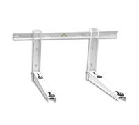 Cherbowing Support Universel à Mural pour Unité Extérieure de Climatisation 9000 à 36000 BTU 550mm pour climatiseurs ou pompes à chaleur jusqu'à 160 kg avec accessoires