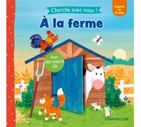 Cherche avec nous ! A la ferme - Collectif - Chantecler - cartonné - Livre-jeu