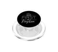 Cherche d'abord Le Royaume de Dieu Christian Hommes Femmes PopSockets PopGrip pour MagSafe