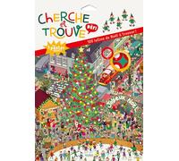 Cherche et trouve. 100 lutins de Noël à trouver – Poster géant et 100 stickers – Livre-jeu