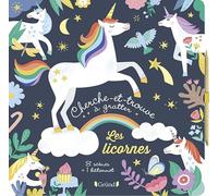 Cherche-et-trouve à gratter - Les licornes