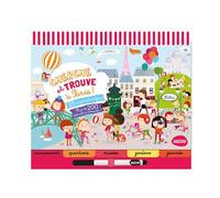 Cherche et trouve à Paris NE - Marine Fleury - Auzou Philippe Eds - cartonné - Document jeunesse dès 3 ans