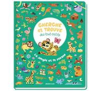 Cherche et trouve des tout-petits - la jungle et la savane - Lizzy Doyle - Auzou Philippe Eds - cartonné - Livre-jeu