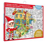 Cherche et trouve géant à colorier - lutins farceurs - avec une vraie loupe ! - Mattia Cerato - Auzou Philippe Eds - Jeux livres objets