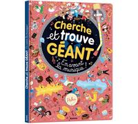 Cherche et trouve geant - en avant la musique ! - Julie Mercier - Auzou Philippe Eds - cartonné - Livre-jeu