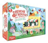 Auzou Jeu d'ambiance P'tits Jeux Cherche et Trouve – Les Animaux – Multicolore