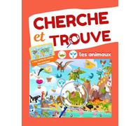 Cherche et trouve les animaux: Livre d'activités pour stimuler le sens d'observation et la concentration des enfants.