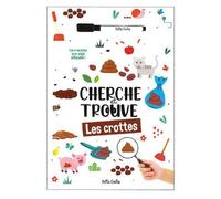 Cherche et trouve les crottes + crayon - Collectif - Petits Genies - broché - Livre-jeu