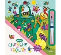Michael Buxton – Cherche et trouve : Où est passé P'tit Papillon ? – Avec pinceau à eau – Livre