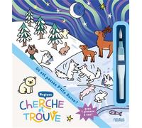 Collectif – Cherche et trouve magique – Où est passée P tite Ourse ? – Livre-jeu avec pinceau à eau